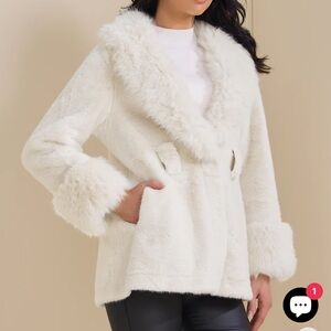 Shabby Apple Cream Teddy Jacket